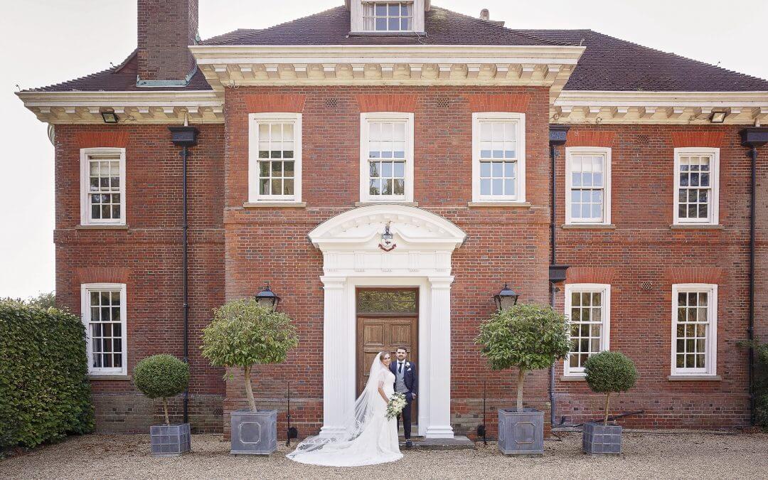 Burloes Hall wedding reception