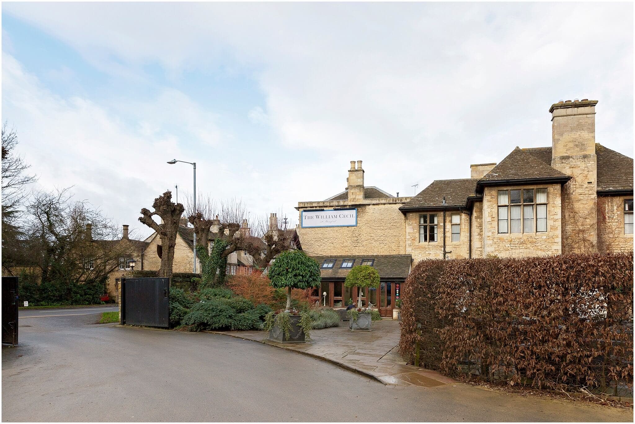 Winter wedding at The William Cecil Stamford