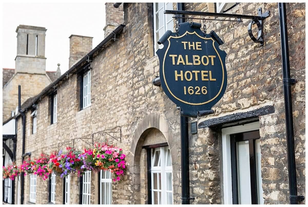 Wedding at The Talbot Hotel Oundle