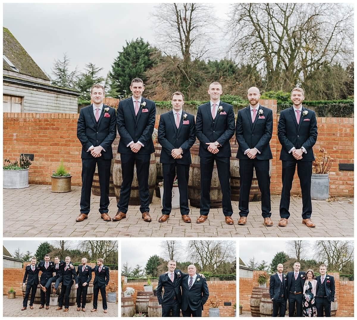 Bassmead Manor Barns Groomsmen