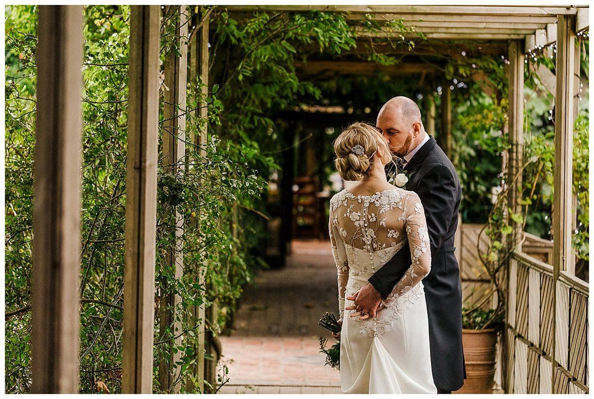 Bride and Groom at South Farm