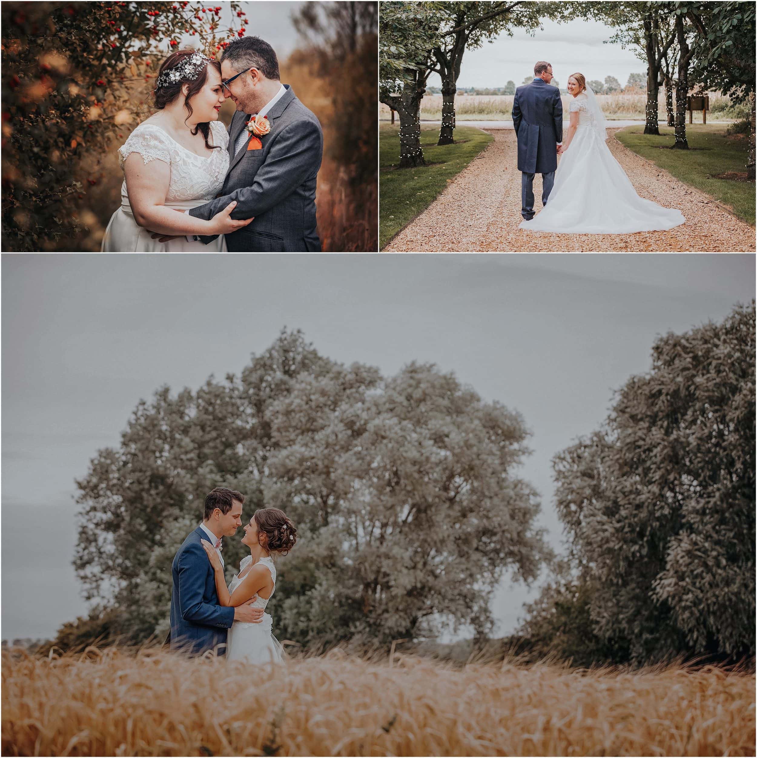 Outdoor wedding ceremony